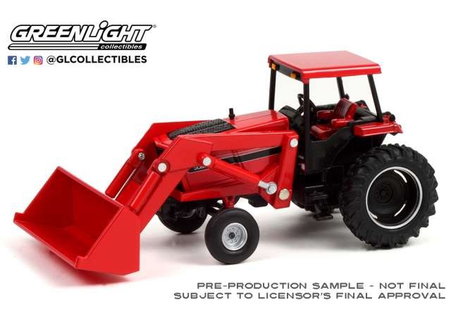 Trattore 1984 con Pala e tettuccio "Down in The Farm" Rosso 1:64 - 54221