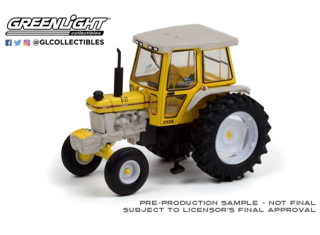 Ford 6610 anno 1990 Trattore Cabina Chiusa "Down in The Farm" Giallo 1:64 - 54225