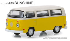 Volkswagen T2 1978 Bus "Little Miss Sunshine" Yellow 1:64 - 54257
