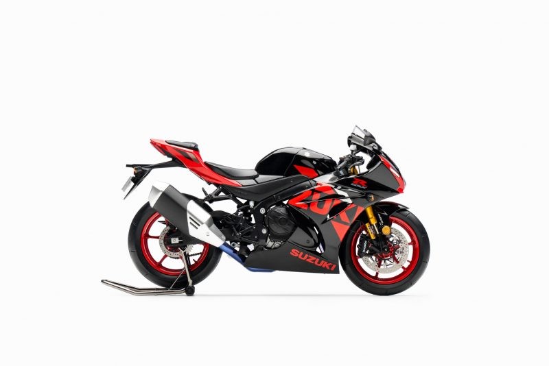 Suzuki GSX-R 1000R Black - Red 1:12 - 54348