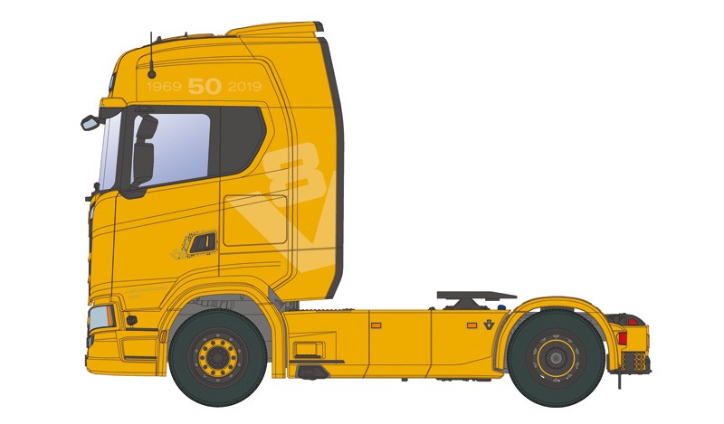 Scania S730 Highline 4x2 kit 1:24 - 54402