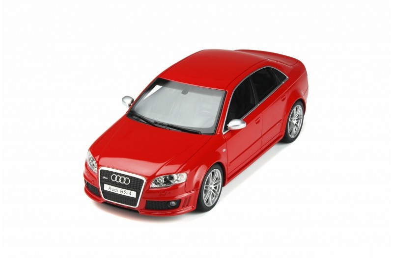 Audi RS 4 (B7) 4.2 MSI 2005 Misano red 1:18 - 54486