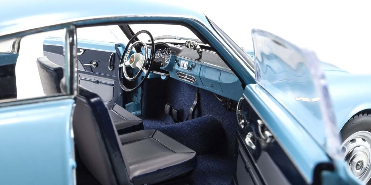 Alfa Romeo Giulietta Sprint 1954 Light Blue 1:18 - 54680