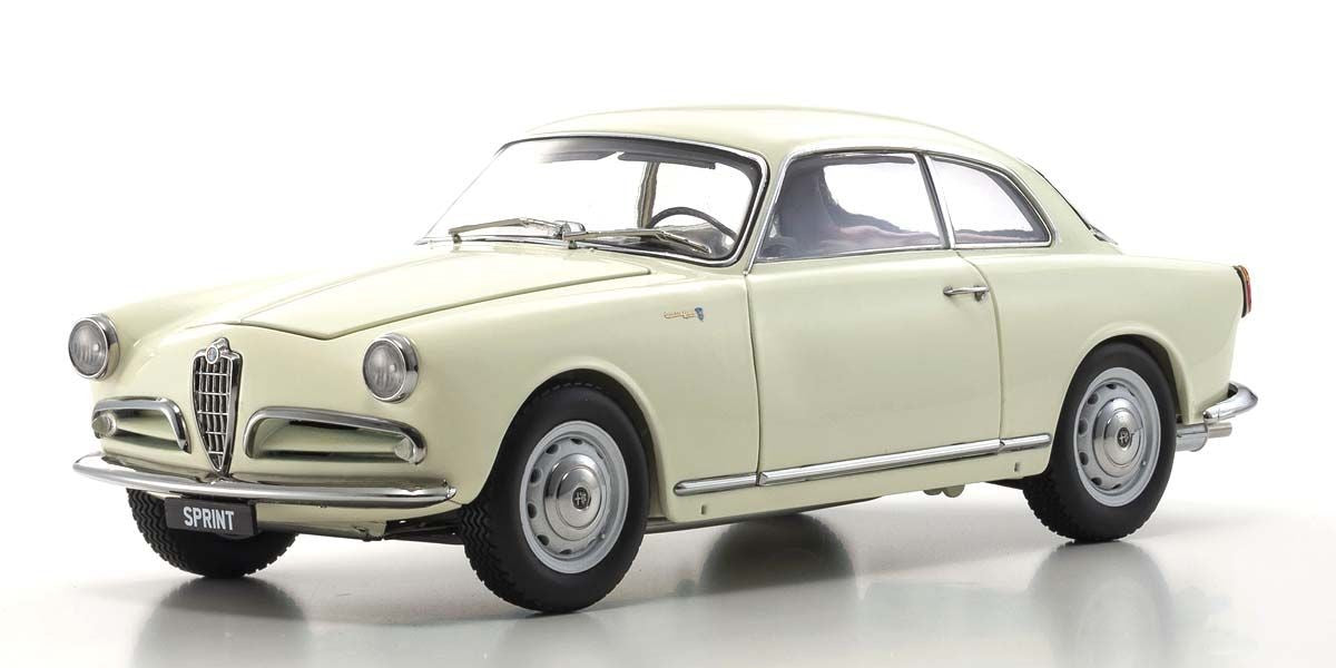 Alfa Romeo Giulietta Sprint 1954 White 1:18 - 54688