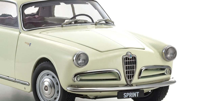 Alfa Romeo Giulietta Sprint 1954 White 1:18 - 54690