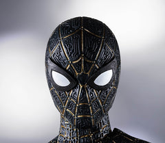 Spiderman SHF No Way Home Black & Gold Suit Special Set 15 cm Action Figure - 54754