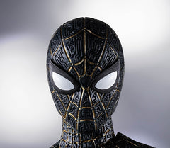 Spiderman SHF No Way Home Black & Gold Suit Special Set 15 cm Action Figure - 54756