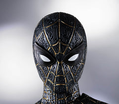 Spiderman SHF No Way Home Black & Gold Suit Special Set 15 cm Action Figure - 54757