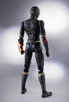 Spiderman SHF No Way Home Black & Gold Suit Special Set 15 cm Action Figure - 54762