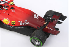 Ferrari F1 2021 SF21 Start Gp Made in Italy ed Emilia Romagna Wet Tires Carlos Sainz 1:18 - 54835
