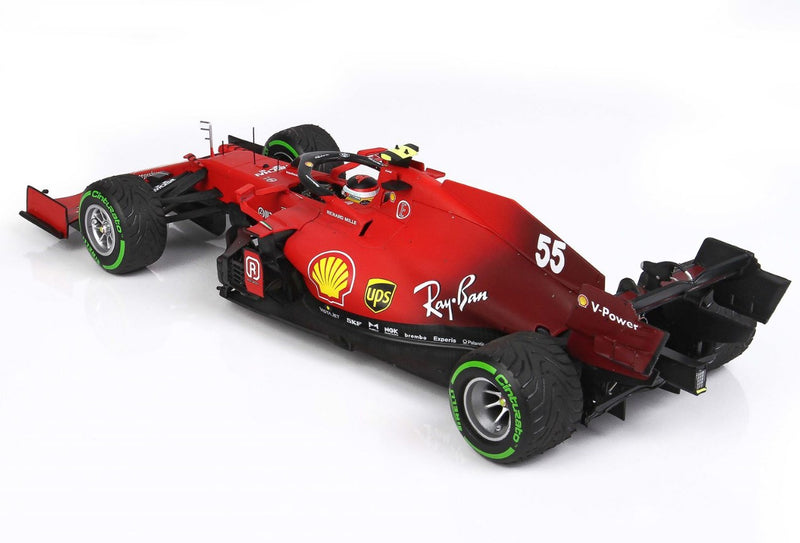 Ferrari F1 2021 SF21 Start Gp Made in Italy ed Emilia Romagna Wet Tires Carlos Sainz 1:18 - 54842