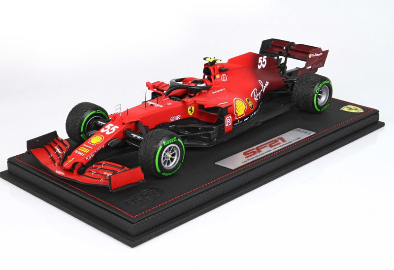 Ferrari F1 2021 SF21 Start Gp Made in Italy ed Emilia Romagna Wet Tires Carlos Sainz 1:18 - 54845