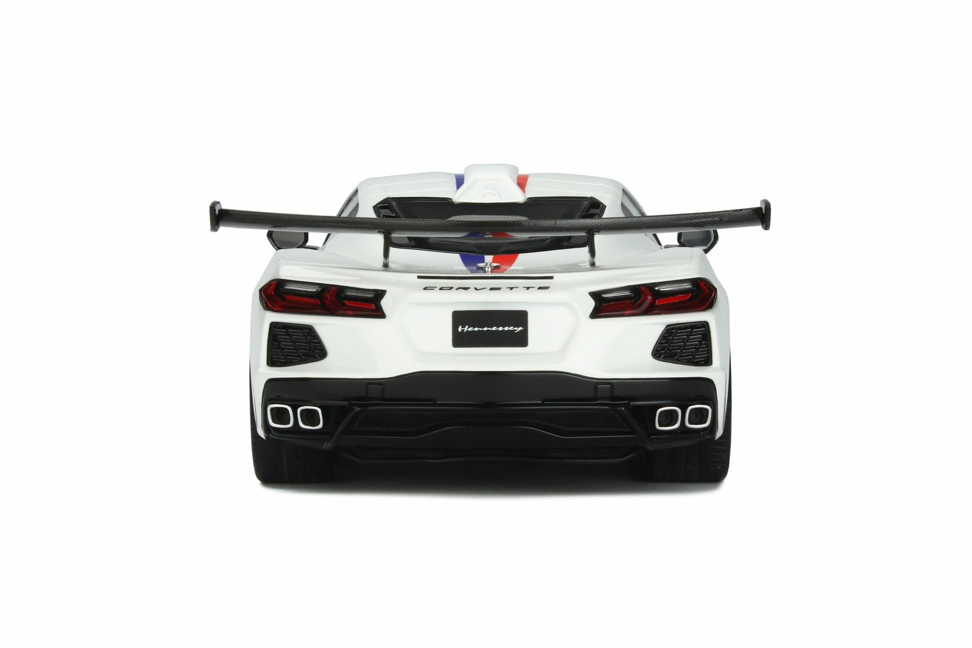 Hennessey Corvette C8 2021 Arctic White 1:18 - 54899