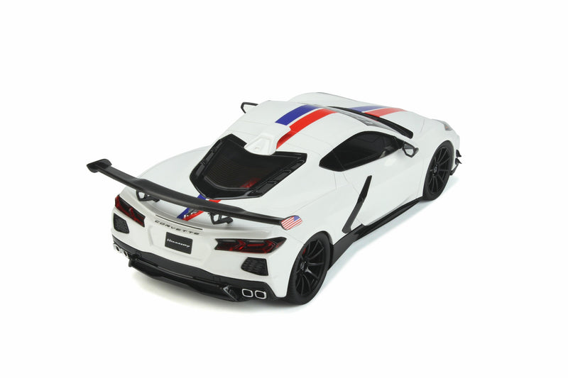 Hennessey Corvette C8 2021 Arctic White 1:18 - 54901