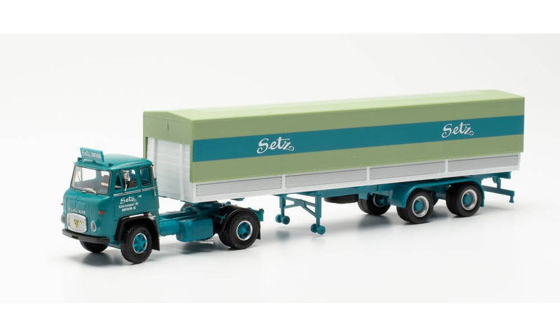 Scania Vabis LB76 Semirimorchio Telonato "SETZ" 1:87 - 55117