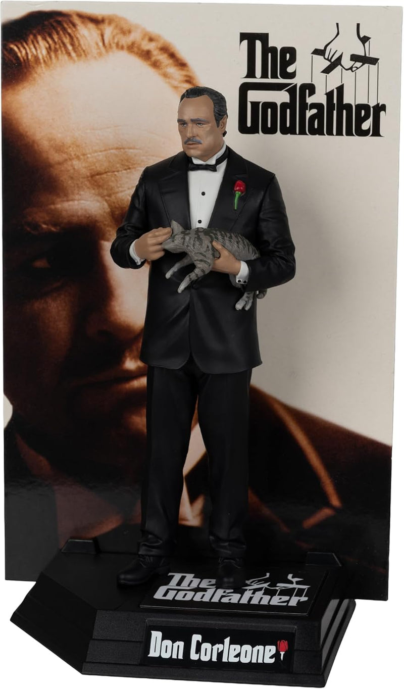 Don Vito Corleone Il Parino Movie Maniacs The Godfather Posed Figure 16cm-3