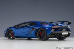 Lamborghini Aventador SVJ 2018 Blu Nethuns 1:18 - 55364