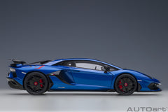 Lamborghini Aventador SVJ 2018 Blu Nethuns 1:18 - 55366