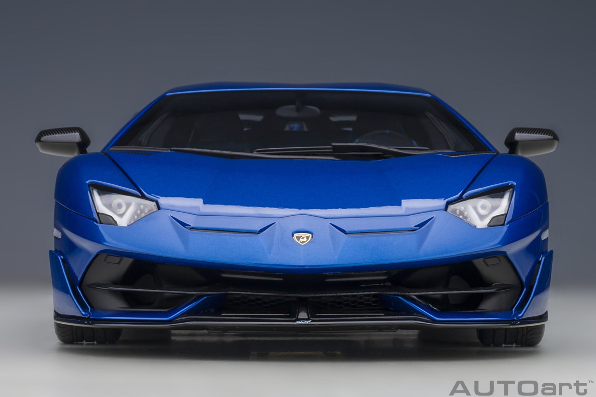 Lamborghini Aventador SVJ 2018 Blu Nethuns 1:18 - 55367