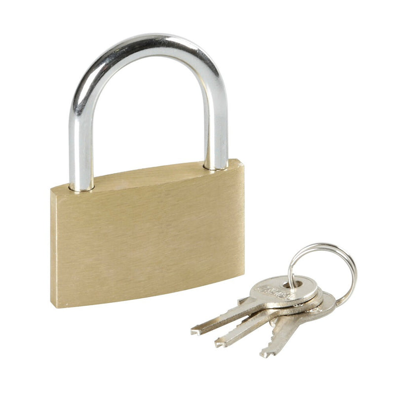Lucchetto in ottone Basic - 50 mm - 55429