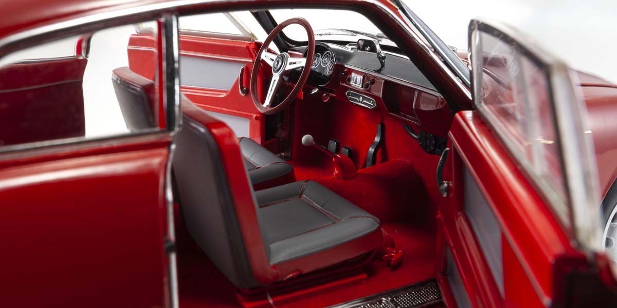 Alfa Romeo Giulietta Sprint Veloce 1956 Red 1:18 - 55680