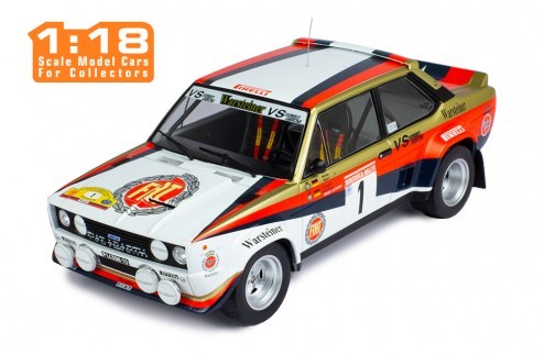 Fiat 131 Abarth 1980 Winner Rallye Hunsrück 1980 Walter Röhrl - Christian Geistdörfer 1:18 - 55734