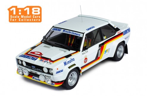 Fiat 131 Abarth Deutsche Fiat AG 1979 Winner Rallye Hunsrück Walter Röhrl - Christian Geistdörfer 1:18 - 55750