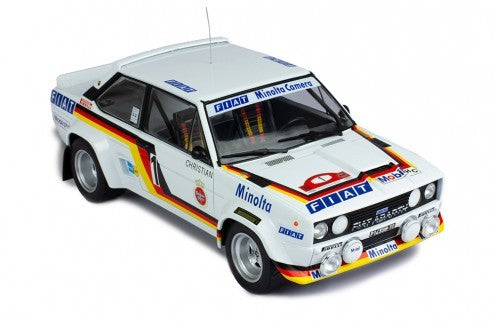 Fiat 131 Abarth Deutsche Fiat AG 1979 Winner Rallye Hunsrück Walter Röhrl - Christian Geistdörfer 1:18 - 55756