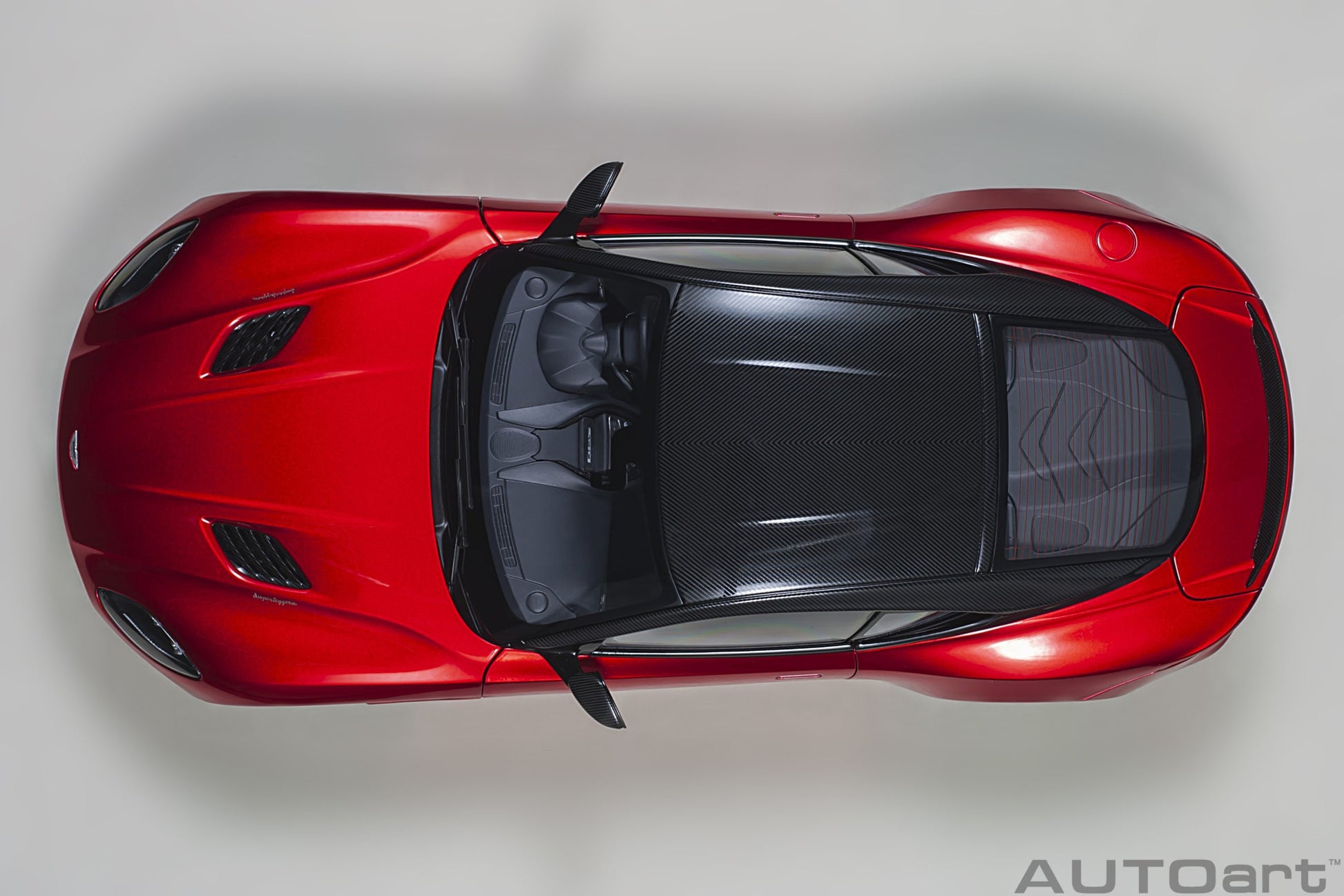 Aston Martin DBS Superleggera 2018 Hyper Red 1:18 - 55823