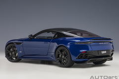 Aston Martin DBS Superleggera 2018 Zaffre Blue 1:18 - 55854
