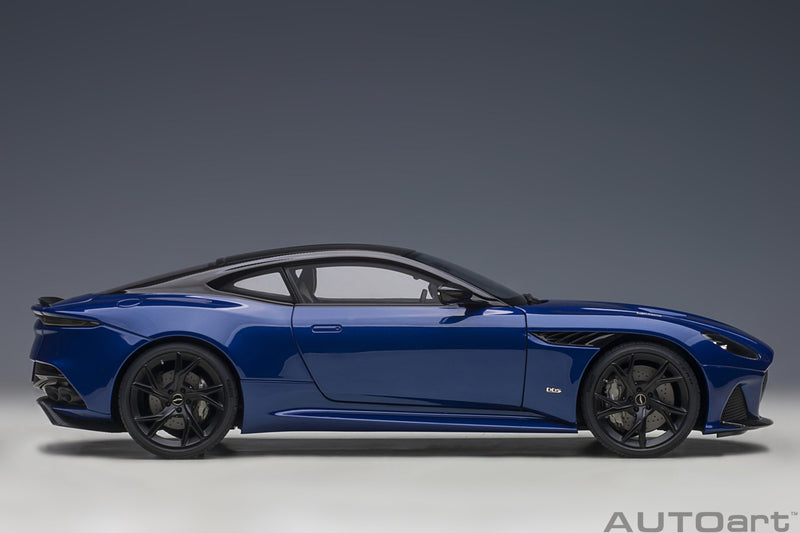 Aston Martin DBS Superleggera 2018 Zaffre Blue 1:18 - 55856