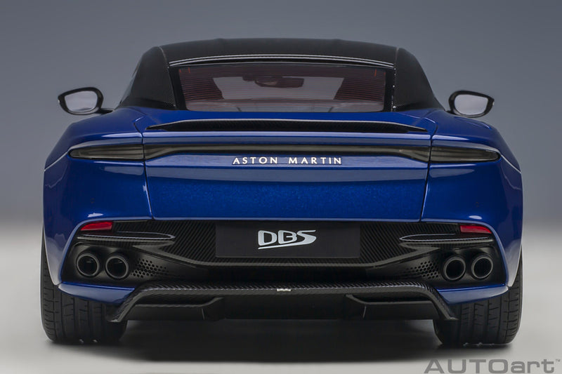 Aston Martin DBS Superleggera 2018 Zaffre Blue 1:18 - 55858