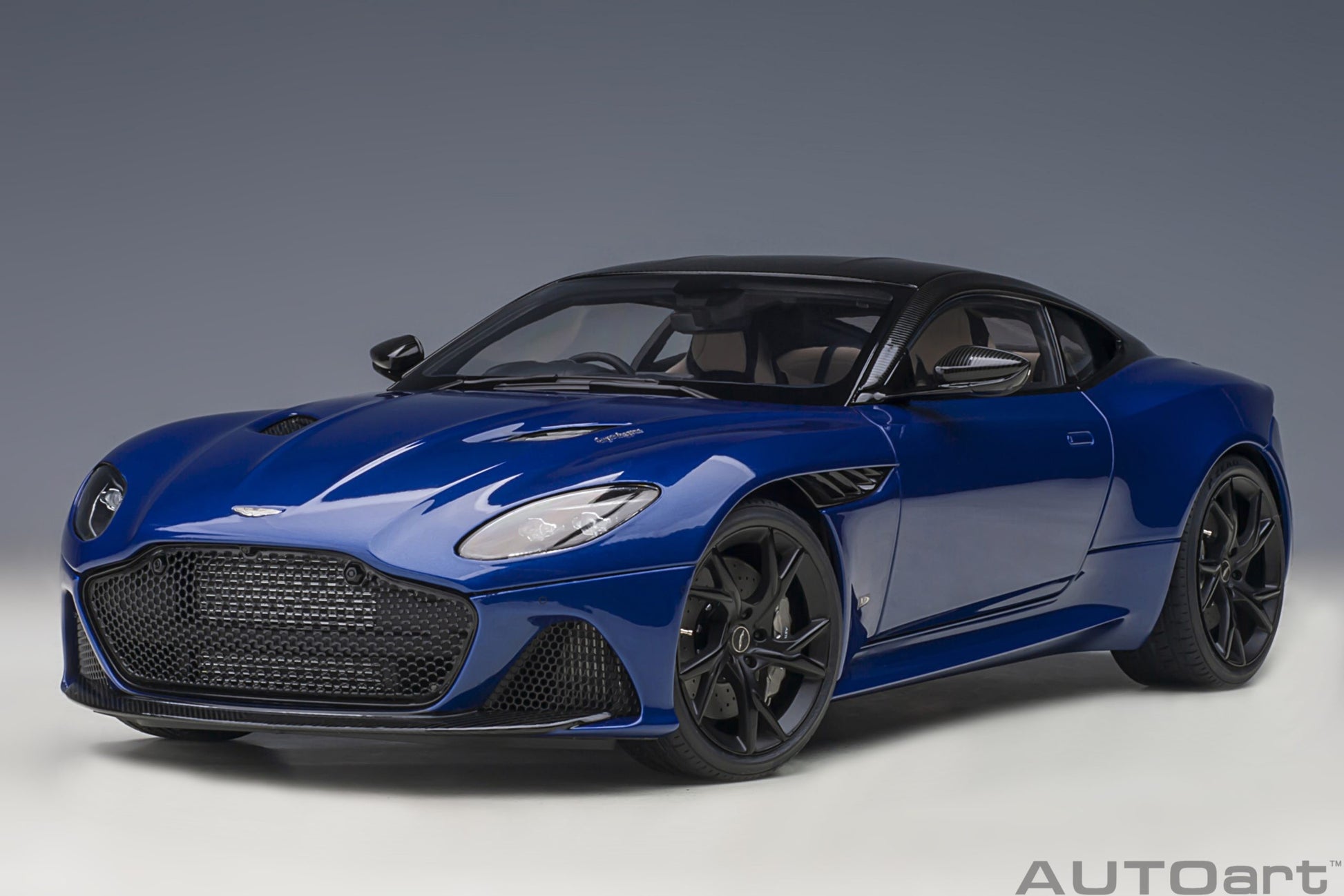 Aston Martin DBS Superleggera 2018 Zaffre Blue 1:18 - 55867
