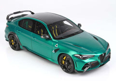 Alfa Romeo Giulia GTAM Verde Montreal Roll Bar Verde Brakes Yellow 1:18 - 56069