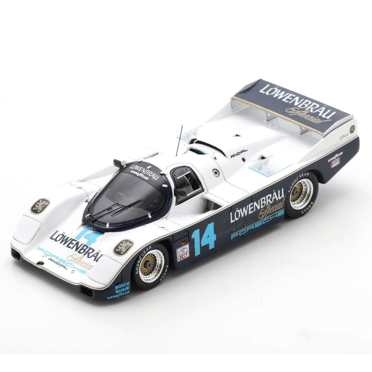 Porsche 962 No.14 Winner Watkins Glen Double 3H IMSA 1984 A. Holbert - D. Bell - J. Adams 1:43 - 56229