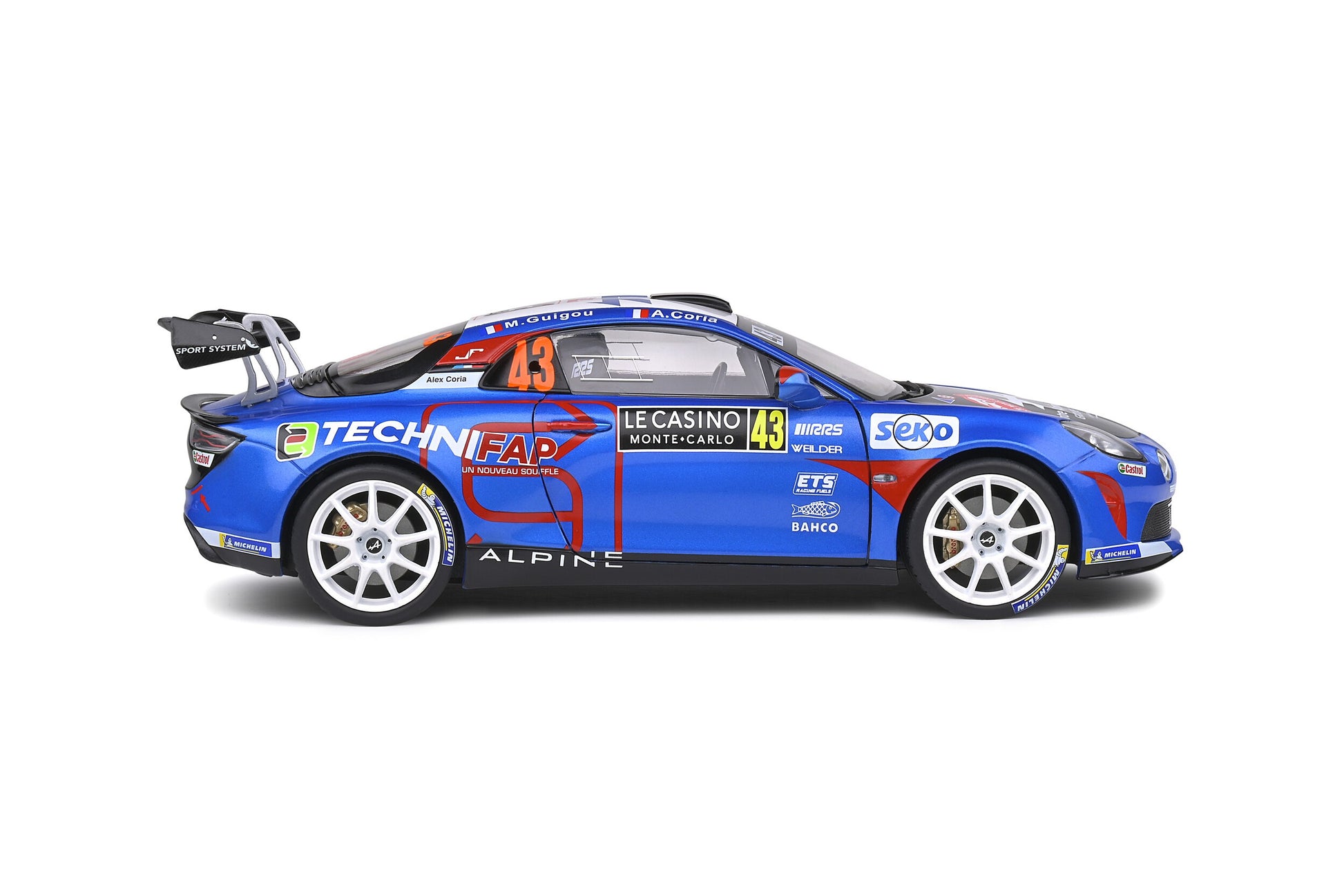Alpine A110 Rally RGT Winner R-GT Rallye Monte Carlo 2021 Emmanuel Guigou -  Alexandre Coria 1:18 - 56360