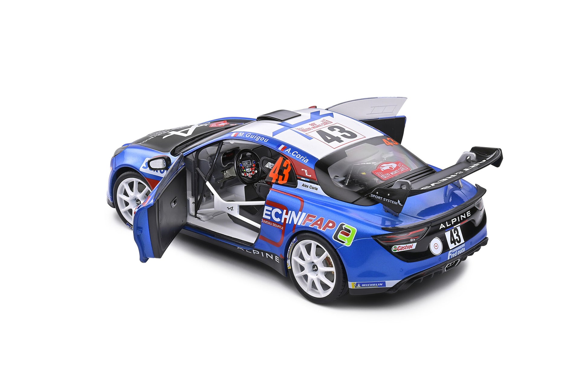 Alpine A110 Rally RGT Winner R-GT Rallye Monte Carlo 2021 Emmanuel Guigou -  Alexandre Coria 1:18 - 56362