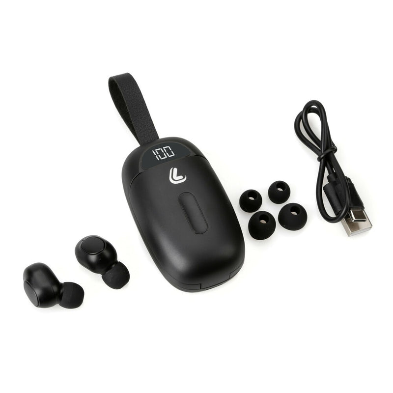 Ekko 5.0 auricolari Bluetooth stereo senza fili con custodia di ricarica - 56407
