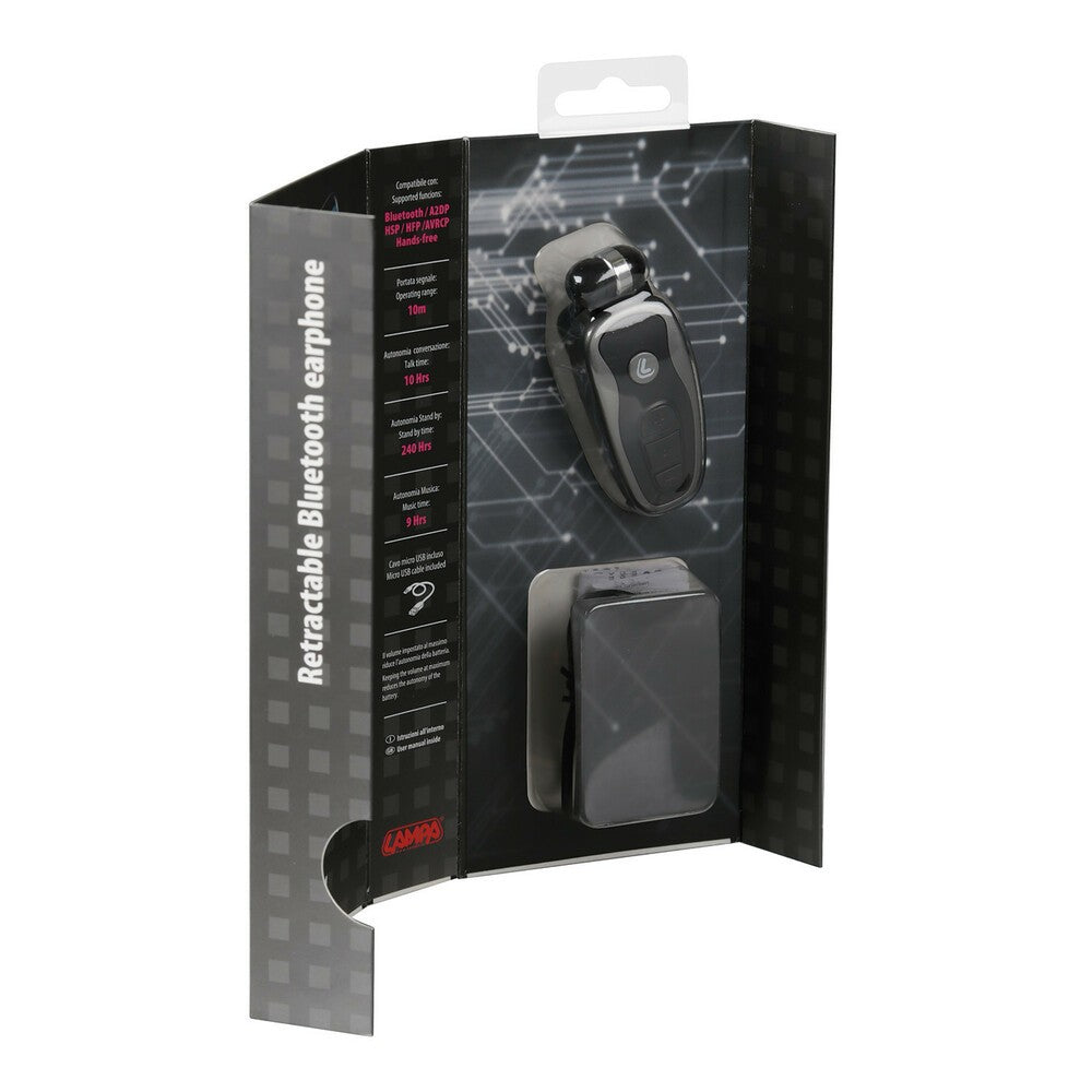 Clip Multipoin auricolare Bluetooth retrattile - 56409
