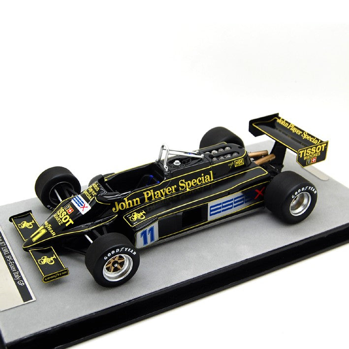 Lotus F1 87 JPS Essex Ford Cosworth Italy GP 1981 Elio De Angelis 1:18 - 56575