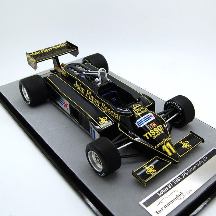 Lotus F1 87 JPS Essex Ford Cosworth Italy GP 1981 Elio De Angelis 1:18 - 56582