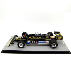 Lotus F1 87 JPS Courage-Essex Ford Cosworth DFV 3.0 V8 British GP 1981 Nigel Mansell 1:18 - 56619