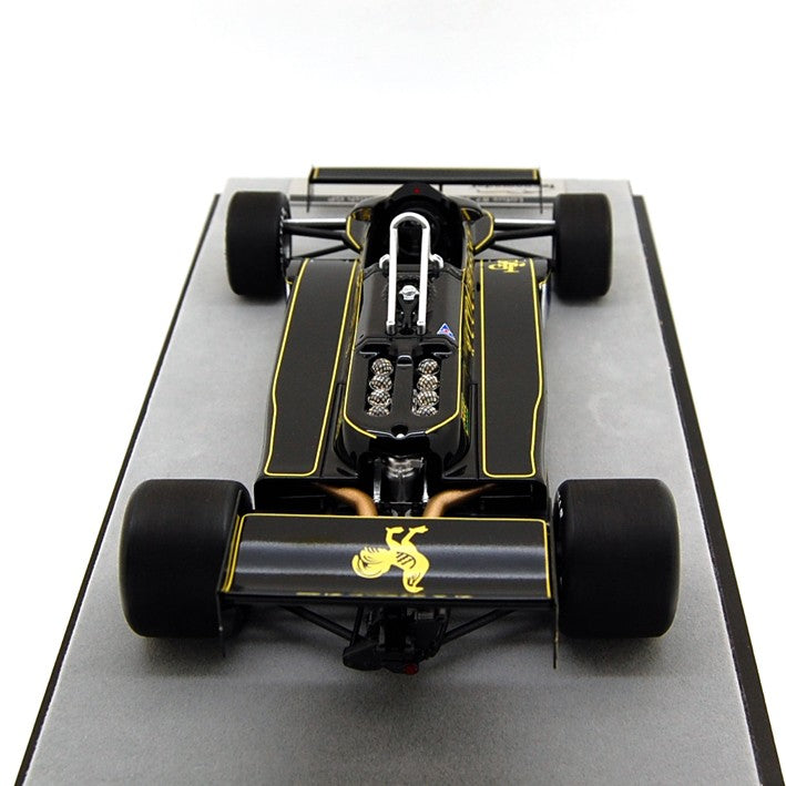 Lotus F1 87 JPS Courage-Essex Ford Cosworth DFV 3.0 V8 British GP 1981 Nigel Mansell 1:18 - 56622