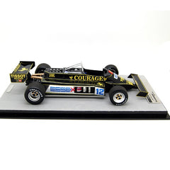 Lotus F1 87 JPS Courage-Essex Ford Cosworth DFV 3.0 V8 British GP 1981 Nigel Mansell 1:18 - 56625