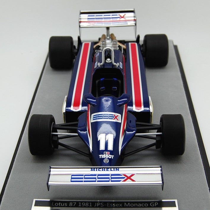 Lotus F1 87 Essex Ford Cosworth DFV 3.0 Monaco GP 1981 Elio De Angelis 1:18 - 56652