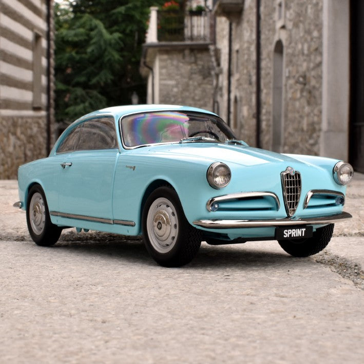 Alfa Romeo Giulietta Sprint 1954 Light Blue 1:18 - 56692