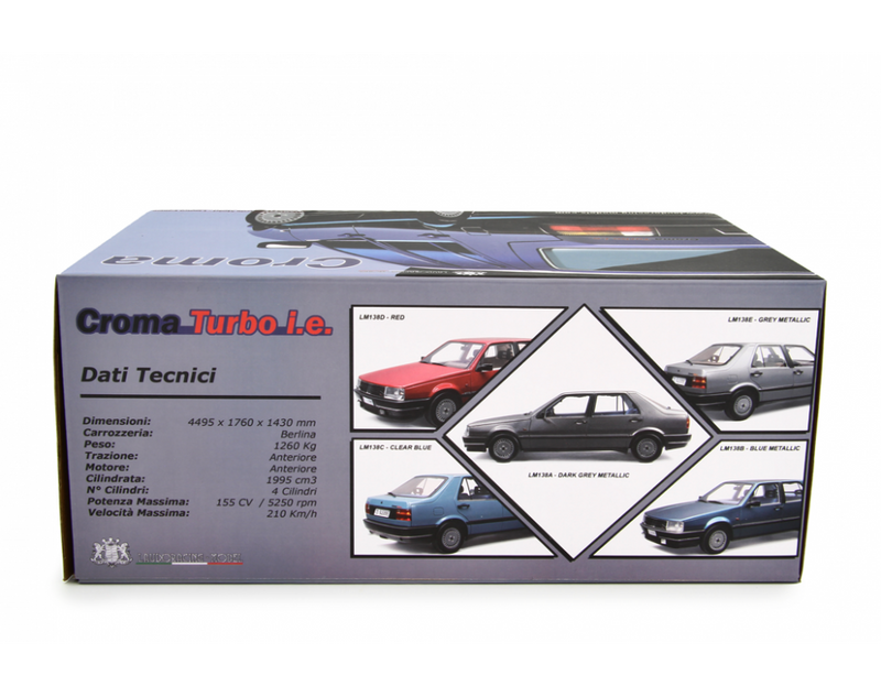 Fiat Croma Turbo i.e. 1985 Grigio metallizzato 1:18 - 56710