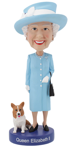 Queen Elizabeth II Regina Elisabetta Bobblehead testa oscillante - 56857