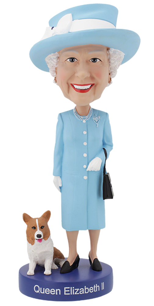Queen Elizabeth II Regina Elisabetta Bobblehead testa oscillante - 56857