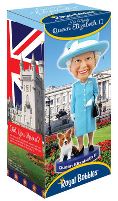 Queen Elizabeth II Regina Elisabetta Bobblehead testa oscillante - 56858